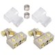 thumbnail image 1 of 2pcs Car Battery Terminal Connectors 0/2/4/8/10 Gauge Positive Negative Car Marine Battery Terminal Connectors Shims, 1 of 1