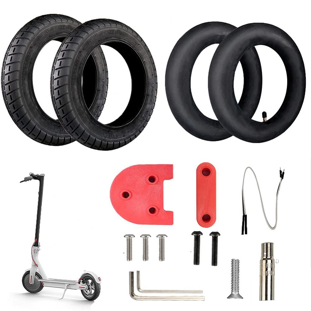For   M365 Electric Scooter 10*2 Wanda Pneumatic Tire Inner Tube Spare Set 