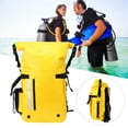 thumbnail image 3 of 30L Diving Backpack, Waterproof Dry Wet Separation, Reflective Strip, Drain Hole, Breathable Back Pad, 4 in 1 Bag, for Swimming, Etc, 3 of 7