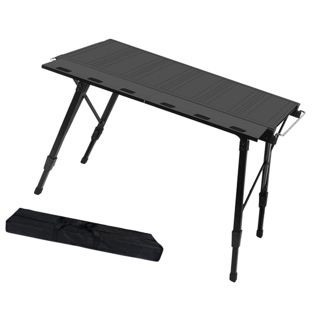 jinwen Table de Camping Mobilier de Camping Table Pliante Robuste pour Barbecue Jardin Randonnée