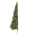 thumbnail image 3 of Christmas Time 7.5-Ft. Pre-Lit Half Wall Green Christmas Tree, Warm White LED Lights, CT-HFB075-LED, 3 of 12