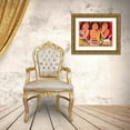 thumbnail image 3 of van Leersum, El 14x12 Gold Ornate Wood Framed with Double Matting Museum Art Print Titled - Wanna have Fun, 3 of 4