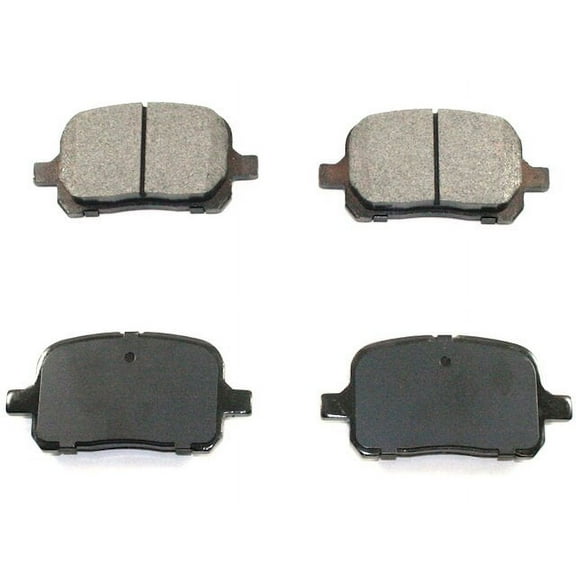 Front Brake Pad Set - Compatible with 1999 - 2003 Toyota Solara 2000 2001 2002