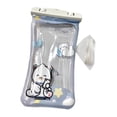 thumbnail image 2 of Bolsa impermeable para teléfono con dibujos animados, con cordón, pantalla táctil, bonita funda impermeable para teléfono flotante para deportes al Oso blanco, 2 of 9