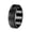 Black, variant on Rotating Stainless Steel 8mm Ring for Women Men Dainty Delicate Statement Jewelry Black Size 8