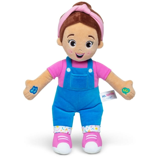 Ms. Rachel Oficial Habla y Canta Muñeco de Peluche de 16 Pulgadas para Mayores de 6 Meses a 3 Años