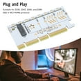 thumbnail image 4 of M.2 SSD To PCIe Card, NVMe To PCIe 4.0 X16 Adapter, PCIe To NVMe Adapter Card 64Gbps PCIe 4.0 Plug And Play NVMe SSD To PCIe Card For 2230 2242 2260 2280, 4 of 8