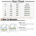 thumbnail image 3 of Busydd Plus Size Bras for Women for Large Bust Supportive Push Up Bra Comfy Breathable Wireless Bras for Women No Underwire Embroidered Everyday Bras, 3 of 5