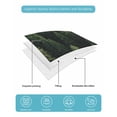thumbnail image 5 of Dark Green Forest Full Size Down Alternative Comforter, Lightweight Comforter Quilt Bedding Set with Pillow Shams Pine Trees Modern Mysterious Art All Seasons Bed Comforter Duvet Insert 78"x90", 5 of 7