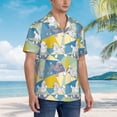 thumbnail image 5 of Goofa Cute Poodle Dog Hawaiian Shirt for Men, Unisex Summer Beach Casual Short Sleeve Button Down Shirts,Aloha Tropical Floral print shirt-Small, 5 of 9