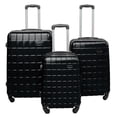 thumbnail image 1 of Juego 3 Maletas Rigidas Rack & Pack Set Viaje Negro, 1 of 7