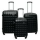 thumbnail image 1 of Juego 3 Maletas Rigidas Rack & Pack Set Viaje Negro, 1 of 7