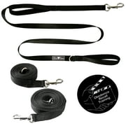 Olive Paws Long Leash for Dog Training. Dog Leashes 6ft, 15ft, 21ft, 30ft Lead in One System for Easier Behavioral Obedience Recall Off Leash Training