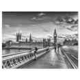 thumbnail image 2 of Beautiful Black and White London View - Cityscape Canvas Print, 2 of 3