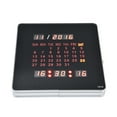 thumbnail image 3 of Digital Wall Calendar, Elegant Precise Timing Luminous Digital Wall Clock With Power Adapter For Study EU Plug, 3 of 8