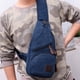 thumbnail image 5 of Bolso bandolera de lona para hombre, moderno, para exteriores, para el pecho, para bicicleta, multifuncional, con bolsillo, para viaje, 2024, 5 of 7