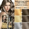 thumbnail image 2 of Hair Dye Shampoo 3-in-1, Semi-Permanent Gray Hair Coverage, Color Depositing Shampoo for Women & Men, Vegan, Ammonia-Free (Ash Brown), 2 of 7