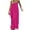 Hot Pink, variant on Women Casual Dress, Sundresses for Women Loose Summer Solid Tank Dress Hollow Out Beach Sundress Sleeveless Dresses