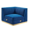 thumbnail image 3 of Sanguine Channel Tufted Performance Velvet Modular Sectional Sofa Right Corner Chair, 3 of 4