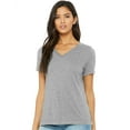 thumbnail image 4 of Bella + Canvas 6405 Ladies Relaxed Jersey V-Neck T-Shirt, 4 of 5