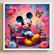 thumbnail image 3 of Pintura de diamante 5D Wdftyju DIY taladro redondo completo Mickey 30x30cm, 3 of 9