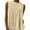 Beige-womens clothes, variant on Wiyuqeen Women's Sleeveless Linne Shirts High Neck Pleated Tank Tops Basic Solid Color Casual Tanks Loose Fit Tees Summer Tank Shirts
