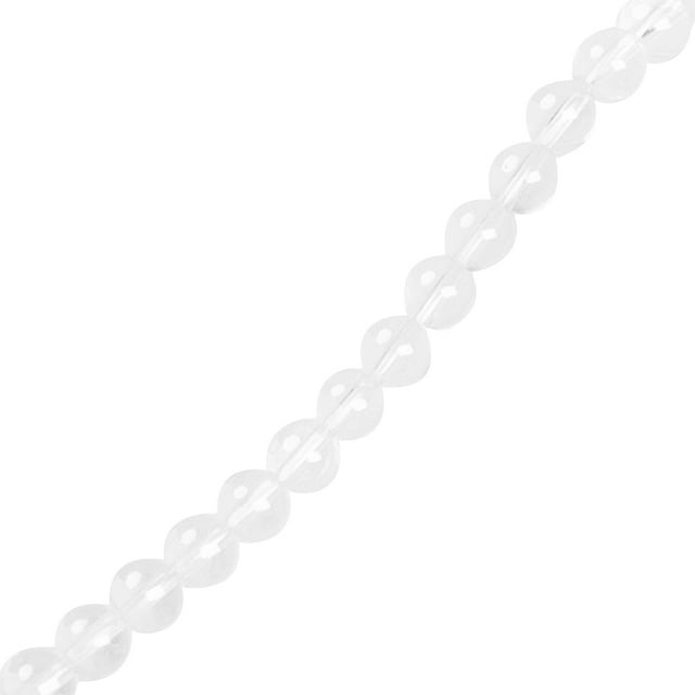 Loose Bead Strand DIY 0.31in Spacer Bead Strand Glass Bead Strand for Jewelry
