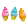 thumbnail image 3 of 3 Piezas Juguetes Antiestrés Squeezing Helados Fidget Sensitivo Función Interactiva Material Goma PP Suave Adecuado para Regalo Decoración de Fiestas Niños Adultos 6cmx6cmx8.5cm, 3 of 9