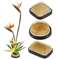 thumbnail image 1 of Juego de 3 arreglos florales de rana japonesa Ikebana Kenzan Kit 2,4 rana floral redonda Moribana+1,6 cuadrado Ikebana Kenzan+2,1 x1,4 rectángulo Pin rana, 1 of 5