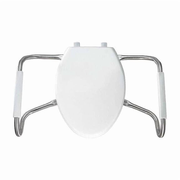 Bemis Toilet Seat, Wht, 14 in W, 2.25 in H MA2100T 000