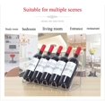 thumbnail image 3 of E Modern Wine Rack Metal Wine Bottle Holder Counter Top Wine Rack Wine Bottle Storage Holder Perfect for Bar Wine Cellar Basement Cabinet Pantry-4 Slots or 5 Slots or 6 Slots(5 Slots), 3 of 4