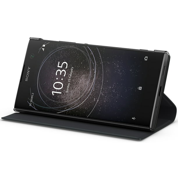 herhaling geur spellen Sony Xperia XA2 Style Cover Stand (SCSH10) - Black - Walmart.com