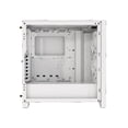 thumbnail image 5 of CORSAIR iCUE 4000D RGB AIRFLOW Mid-Tower Case, True White - 3x AF120 RGB ELITE White Fans - iCUE Lighting Node PRO Controller - High-airflow Design, 5 of 20