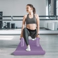 thumbnail image 4 of BalanceFrom Complete 7-Piece Yoga Set with 71” x 24” x 0.5” Extra Thick Mat, Purple, 4 of 8