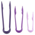 thumbnail image 1 of 3 pinzas de plástico multifuncionales para pan, para panadería casera (moradas), 1 of 12
