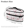thumbnail image 6 of HELLHERO Cherry Blossom Portable Iron Storage Case Polyester Irons Accessories Travel Steam Iron Case Business Trip, Bag Only, 6 of 6
