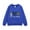 Blue, variant on Byoo Girls Sweatshirts Hanukkah Menorah Print Crewneck Long Sleeve Pullover Top Warm Casual Shirt for Kids