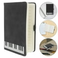 thumbnail image 5 of Dayesque A6 Piano Themed Notebook with PU Cover, Music Journal for Musicians, Students, Office Use, Smooth Paper for Writing and Sketching, 5 of 8