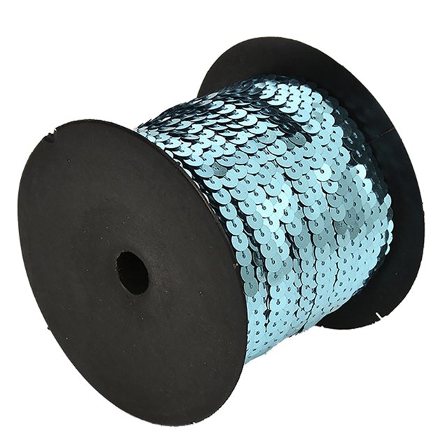 Coofit 1 Roll Sequins Trim Decorative Sequins String Sequins Decor for DIY Craft