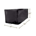 thumbnail image 2 of Sturdy Covers Deck Box Defender Cover - All-Season Outdoor Deck Box Cover (Black, Medium), 2 of 5