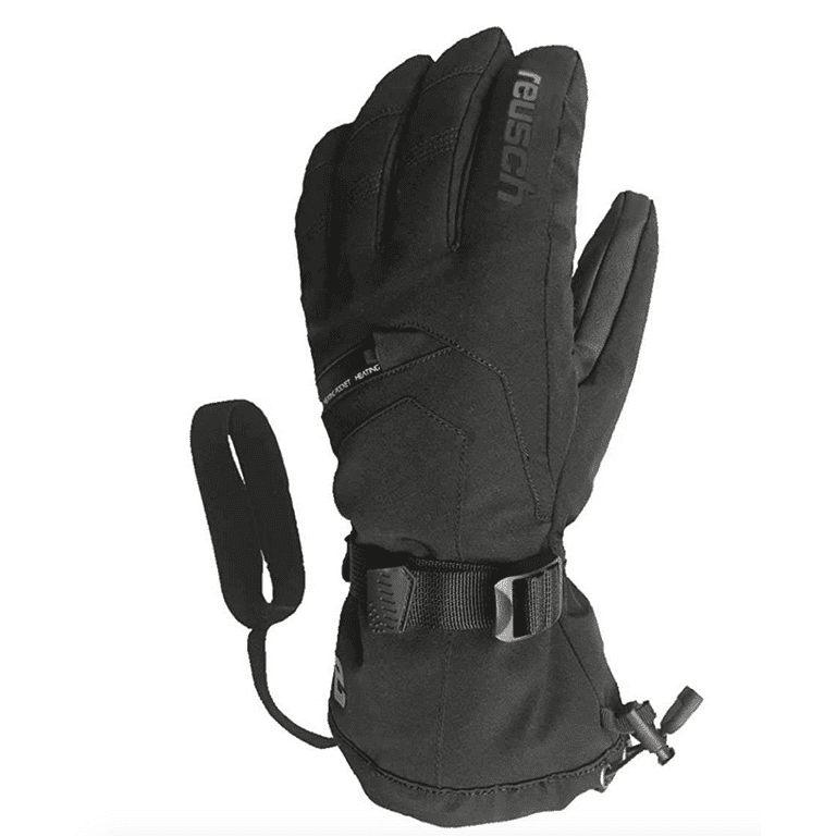 Black Unisex Adult Gloves Ski Reusch Snow XT- Winter Medium R-TEX Primaloft
