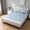 Blue-BU, variant on MMJ Summer Rattan Mat 3 Piece Set with 2 Pillowcases Natural Fiber Cooling for Bed 59x90.6in