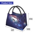 thumbnail image 2 of Gaeub Planets Stars And Galaxies Collapsible Cooler Bag Insulated,Leakproof Food Bag for Hot or Cold Food Delivery,Travel Insulated Bag, or Beach Cooler Bags, 2 of 6