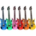 thumbnail image 4 of 90cm Inflatable Guitar Prop for Parties - Random Assorted Color, 0.18mm PVC Material, ASTM/EN71 Certified, Individual Polybag Packing, Fun Musical Party Decoration Accessory (60-100CM Size Range), 4 of 6