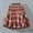 Christmas Party Plaid Mini Skirt Women-Red, variant on Homenesgenics Plaid Skirt for Women Plus Size Women's Plaid Skirt,Women's Tartan A-Line Skirt, Winter Flannel Skirt,Double-layered Pleated Skirt,Christmas Skirt, Red Free Size