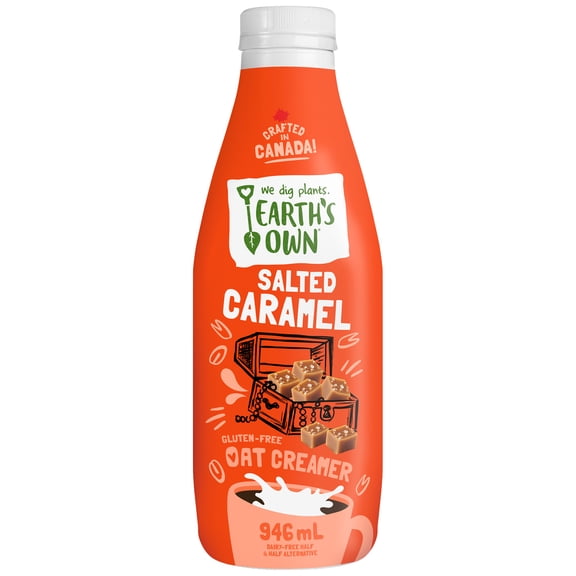 Earth's Own Salted Caramel Gluten-Free Oat Coffee Creamer, 946ml