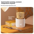thumbnail image 2 of Baby Bottle Warmer with Digital Temperature Display -Quick Heating and Digital Temperature Control 4-Gear Adjust for Home and Travel Use（white）, 2 of 5