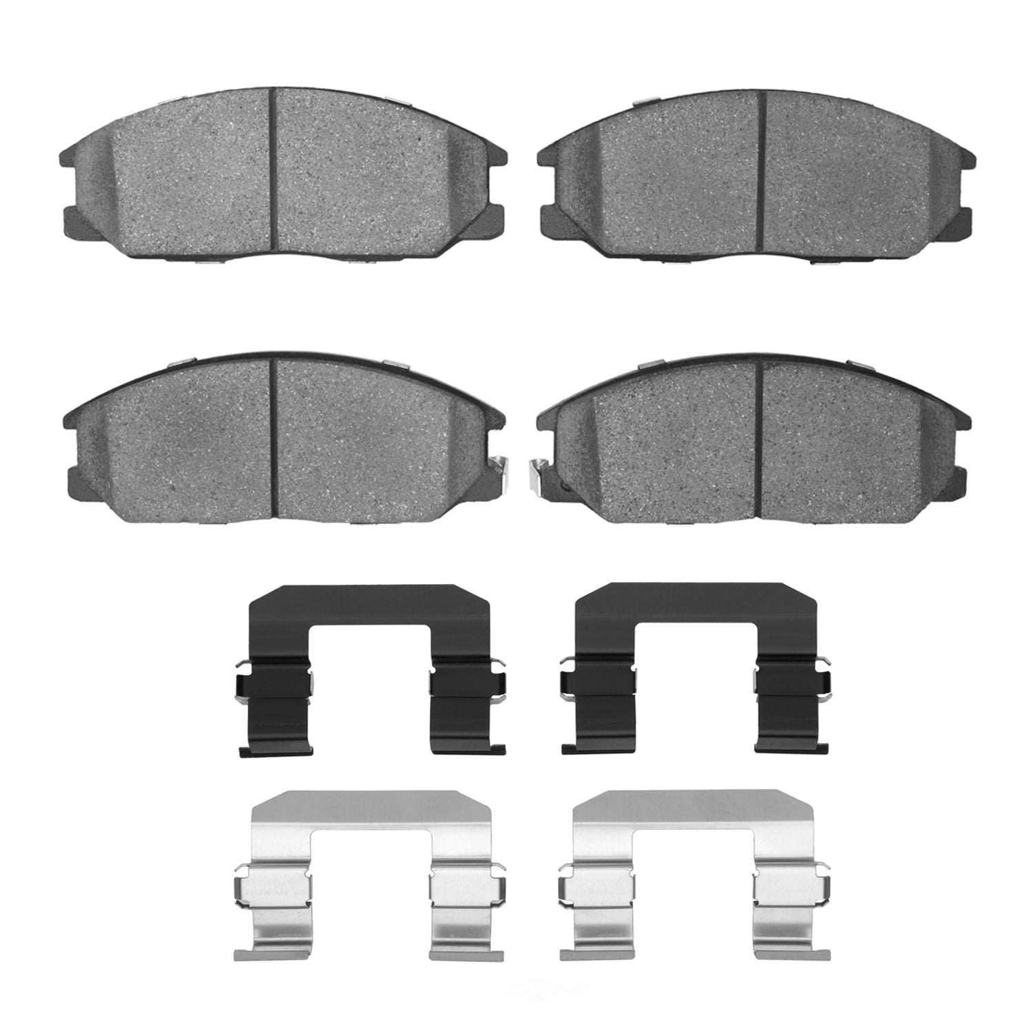Dynamic Friction Company 1551-0864-01 DFC 5000 Advanced Brake Pads - Ceramic and Hardware Kit - OE