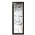 thumbnail image 2 of ArtToFrames 8" x 26" Dark Mahogany Silver Picture Frame, 8x26 inch Multi Wood Poster Frame (WOM-5024),  Pack, 2 of 7