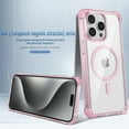 thumbnail image 1 of Luxury Magnetic Wireless Charge Phone Case For iPhone 16 Pro Max 16 Plus 15 14 13 12 11 Pro Max 16Pro Max Cover Protective Cases 01 For iPhone 16 Plus, 1 of 6